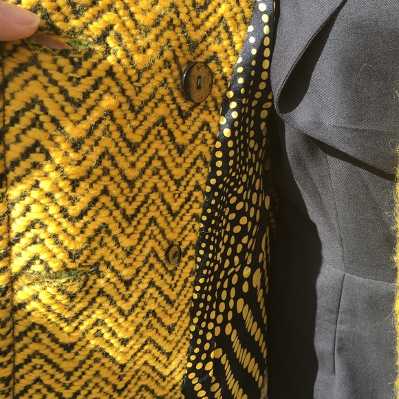 CARLISLE BLACK/YELLOW WOVEN JACKET 14 - Picture 5 of 11